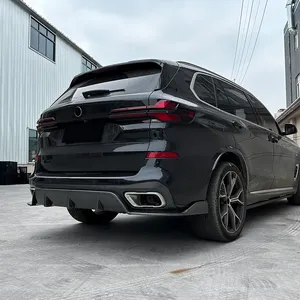 ลิ้นกันชนหลังรถยนต์สำหรับ G05 M Sport 2019-2024 สปลิตเตอร์ สปอยเลอร์ ดิฟฟิวเซอร์ แผ่นป้องกันด้านล่าง ชุดแต่ง 3 ชิ้น - Product Image 5