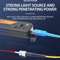 Mini Outil Testeur FTTH RGT 1mW, Localisateur Visuel de Défauts pour Câble Fibre Optique 3-5 KM pour Connecteur 2,5 mm