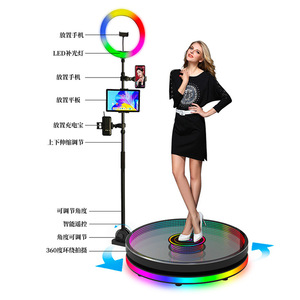 360 Photo Booth Rotating Platform 80cm With Remote Control For Panoramic Shooting And Cross Border Ecommerce - Product Image 5