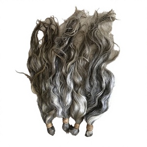 Cheveux humains Remy gris naturels en gros, trame double machine, pour salons de beauté et fournisseurs de cheveux - Product Image 4