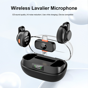 Microphone Lavalier Sans Fil à Condensateur S40 avec Réduction de Bruit IA DSP, Faible Latence 2.4G, Type-C pour Téléphone, Appareil Photo et Diffusion en Direct - Product Image 2