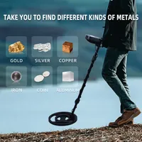 Detector de Metales Portátil Profesional Subterráneo GTX5030 de 25 Pulgadas con Alta Sensibilidad para Detección de Oro, Aventura de Búsqueda de Tesoros al Aire Libre