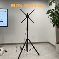 Holograma Shenzhen MDS a todo color 3D de alta definición, fácil control por aplicación de teléfono móvil y soporte de control remoto en la nube
