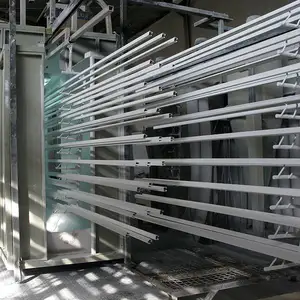 Metal Coating Electrostatic Spray Line Paint Automatic