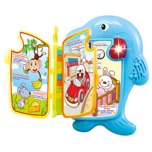 FiveStar Jouets électriques interactifs Livres sonores musicaux pour l'apprentissage précoce des enfants <span class=keywords><strong>Ebook</strong></span> éducatif en matière plastique - Product Image 2