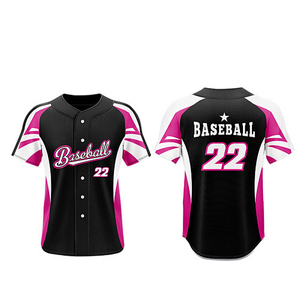 Camisetas de Béisbol Personalizadas de Alta Calidad, Diseño de Impresión por Sublimación, Camisetas de Béisbol para Equipos, Clubes y Jóvenes - Product Image 3