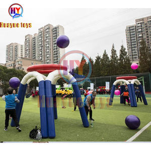 HuaYue Grande Set da Basket Gonfiabile Interattivo con Canestro e Palla Giganti per Sport - Product Image 2