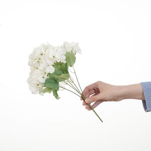 Künstliche Fünfzackige Hortensie mit Großen Blüten, Ideal für Heimdekoration und Balkonblumendekoration - Product Image 2