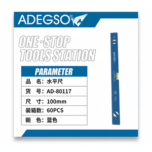 Niveau à bulle de précision professionnel de 100cm de qualité industrielle en plastique et aluminium provenant d'un fournisseur fiable - Product Image 1