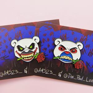 دبابيس معدنية عالية الجودة بتصميم مخصص، مطلية بالمينا اللامعة الناعمة، دبابيس مينا مخصصة مع بطاقة خلفية - Product Image 2