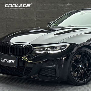 Factory Wholesale Coolace Self Healing Car Wrapping Film Glossy Black PPF Paint Protection Film TPU Car <strong>Wrap</strong> 1.52*15m For Car - Product Image 1