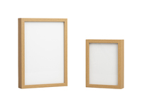 Cadre photo en verre illuminé avec plaque de verre vierge pour sublimation, format A4 A5, cadre photo lumineux LED avec prise secteur