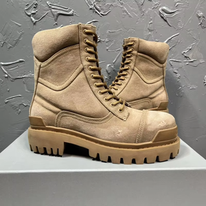 Stivali da Lavoro di Alta Qualità con Effetto Vintage, Scarpe Casual in Tela Stile Walking, Stivali alla Moda per Uomo, Calzature di Lusso Firmate - Product Image 6