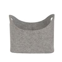 Sac de rangement de placard en feutre réutilisable écologique Panier de rangement écologique pour vêtements dans la blanchisserie