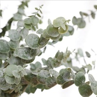 Feuilles d'eucalyptus artificielles de haute qualité, aspect réaliste, pour la décoration de mariage, de la maison, des fêtes et des tables