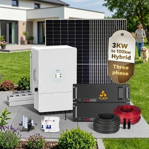 Sistema de Almacenamiento de Energía Solar Híbrido Fuera de la Red CE Home de 5-30KW, Instalación de 51.2V 20KW con Growatt - Product Image 2