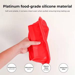 MUYULINS Factory Christmas Snowhouse Shape Maker LFGB Platinum Non-Stick BPA-Free <b>Silicone</b> Cake Mold - Product Image 6