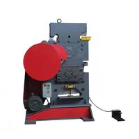 Machine de découpe et de poinçonnage hydraulique de haute précision pour le traitement des tôles d'acier, des barres angulaires et des profilés en atelier