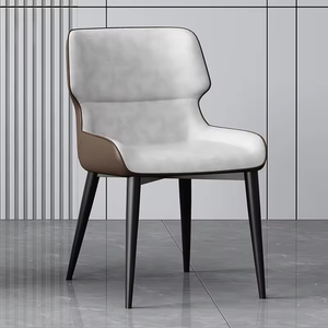 Silla Moderna <span class=keywords><strong>para</strong></span> <span class=keywords><strong>Cocina</strong></span> y Comedor con Asiento Acolchado Extensible y Patas <span class=keywords><strong>de</strong></span> Madera <span class=keywords><strong>para</strong></span> Hogar, Apartamento, Parque, Restaurante, Cafetería - Product Image 2