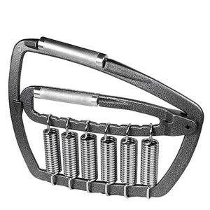 Poignée de main réglable en acier inoxydable avec ressort pour exercices des doigts, renforcement musculaire, OEM personnalisé - Product Image 1