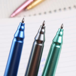 <span class=keywords><strong>Stylo</strong></span> à bille créatif à <span class=keywords><strong>action</strong></span> poussoir 0,5 mm, logo personnalisé, en plastique, encre bleue, <span class=keywords><strong>stylo</strong></span> gel <span class=keywords><strong>effaçable</strong></span> pour étudiants - Product Image 3