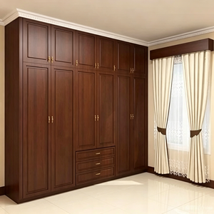 <span class=keywords><strong>Armario</strong></span> de Dormitorio Moderno, <span class=keywords><strong>Armario</strong></span> de Melamina, Vestidor con Puerta Corredera, Muebles de Dormitorio para Apartamento - Product Image 1