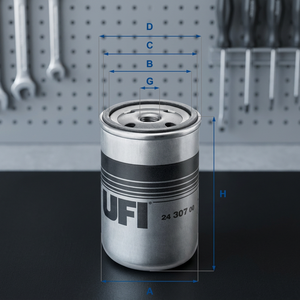 Filtre à carburant pour UF24.307.00 (Italie) - Product Image 3