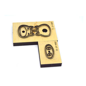 Matrice de découpe personnalisée pour porte-clés de voiture, porte-clés DIY en forme de cochon, pendentif, moule de découpe en acier pour bois, matrices de découpe pour cuir, Spellbinders, Sohobucks - Product Image 5