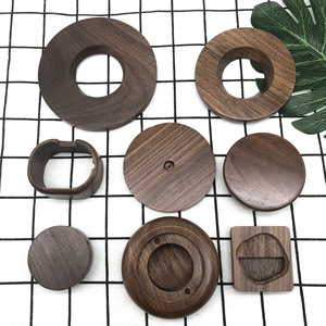 Tùy chỉnh màu đen Walnut khắc CNC gỗ cắt Hội Đồng Quản trị cơ sở phụ kiện và CNC các bộ phận công - Product Image 6