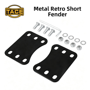 Kit de support de levage de garde-boue avant de moto 21 pouces pour Harley Touring Road Glide, adaptateur métallique à 3 trous avec kit de fixation complet - Product Image 6
