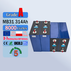 European Warehouse MB31 3.2V 314Ah LiFePO4 <b>Battery</b> Brand New Grade A 8000 Cycles for RV Marine Solar Power Storage - Product Image 1