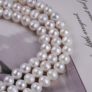 <span class=keywords><strong>Perles</strong></span> <span class=keywords><strong>naturelles</strong></span> de forme pomme de terre d'eau douce de 7-8 mm pour la fabrication de bijoux - Vente <span class=keywords><strong>en</strong></span> gros - Product Image 5