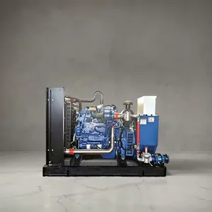 เครื่องกำเนิดไฟฟ้าชีวภาพแบบสามเฟสเดี่ยว ใช้ก๊าซมีเทน ก๊าซไม้ สำหรับ LNG พร้อมหลังคาเก็บเสียง - Product Image 3