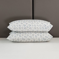 Funda de Almohada Rectangular de Fibra de Plata para Conexión a Tierra, de Alta Calidad, de Algodón Orgánico y Seda, Bordada, Tejida Vintage, Ecológica para el Hogar