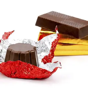 KEMAO fabrika toptan özelleştirilebilir baskı emniyet çikolata sarma geri dönüşümlü için sağlıklı fiyat alüminyum folyo