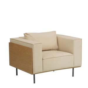 Nuevo diseño muebles de sala de estar sofá conjunto de lujo moderno de cuero sofá cálido elegante sofá de salón individual silla - Product Image 2