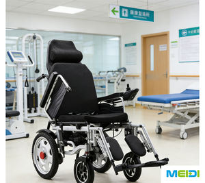 <span class=keywords><strong>Fauteuil</strong></span> <span class=keywords><strong>roulant</strong></span> électrique inclinable avec frein électromagnétique et réglage hydraulique - Product Image 2