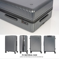 Valise à main pour unisexe avec garde-corps bagages poussette chariot pour voyage internat école affaires