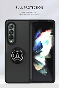 Chống Sốc Lật 360 Xoay Vòng Kim Loại Chủ Điện Thoại Cover Quay Lại 2 Trong 1 <span class=keywords><strong>TPU</strong></span> PC Điện Thoại Trường Hợp Đối Với Samsung Galaxy Z Gấp 3 4 <span class=keywords><strong>5</strong></span> 6 7 - Product Image 3