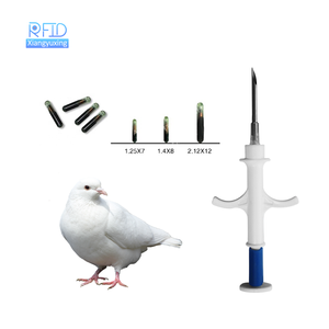 Microchip RFID pour animaux de compagnie EM4305, 2,12*12 mm, 134,2 kHz, <span class=keywords><strong>puce</strong></span> LF, seringue, pour chiens et chats - Product Image 3