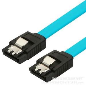 สายเคเบิลข้อมูล SATA 7P สายแบน ทองแดงบริสุทธิ์ ชุบนิกเกิล สำหรับใช้กับคอมพิวเตอร์ - Product Image 5