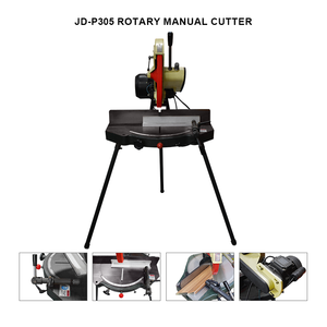 JD-P305 Lightweight 100kg Manual <b>Rotary</b> Cutting <b>Machine</b> Portable Design for On-Site Decoration Profile Cutting - Product Image 1