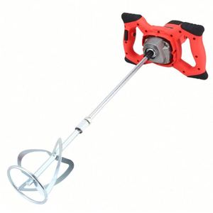 Mezcladora Industrial Eléctrica de Alta Potencia para Pintura, Masilla, Polvo, Hormigón, Cemento, Ceniza, Carne - Motor de Descarga Manual - Product Image 1