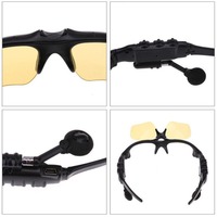 Promotion Lunettes de Soleil Intelligentes Portables Écouteurs sans Fil Microphone Sports Cyclisme Conduite