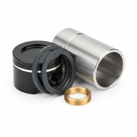 Composant d'étanchéité de piston de tête de machine à café usiné CNC de précision pour unités d'expresso professionnelles et commerciales