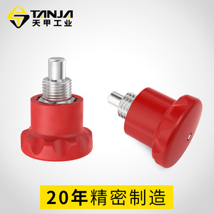 หมุดยึด TANJA รุ่น GN822 ขนาด M8 M12 M16 หัวกลมพลาสติก สำหรับงานกำหนดตำแหน่ง ใช้งานทั่วไป - Product Image 4