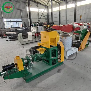 Mesin ekstruder pengumpan ikan mengambang pabrik Tiongkok di Nigeria hewan peliharaan burung anak babi makanan mesin ekstruder pelet