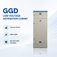 Armoire de distribution d'énergie basse tension AC GGD 380V 400V, tableau de commande électrique triphasé pour usine industrielle