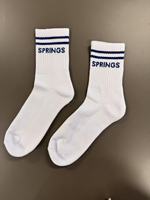 Chaussettes de sport pour hommes de haute qualité avec logo personnalisé, design OEM, chaussettes athlétiques extensibles, respirantes, avec coussinets, pour la course à pied et la salle de sport