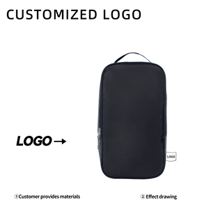 Borsa Portascarpe da Esterno in Poliestere Resistente con Chiusura a Cerniera, Custodia Portatile <span class=keywords><strong>per</strong></span> <span class=keywords><strong>Scarpe</strong></span> da Viaggio Riutilizzabile - Product Image 4